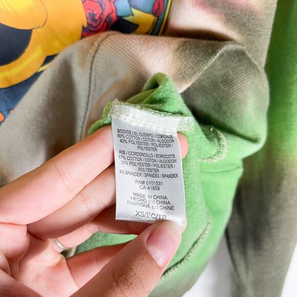 Grateful Dead Women NWT Forever Grateful Tie-Dye Crewneck Pullover Sweatshirt XS - Picture 5 of 6